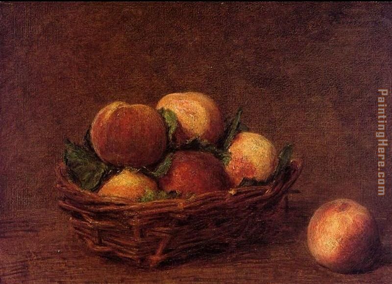Henri Fantin-Latour Still Life with Peaches